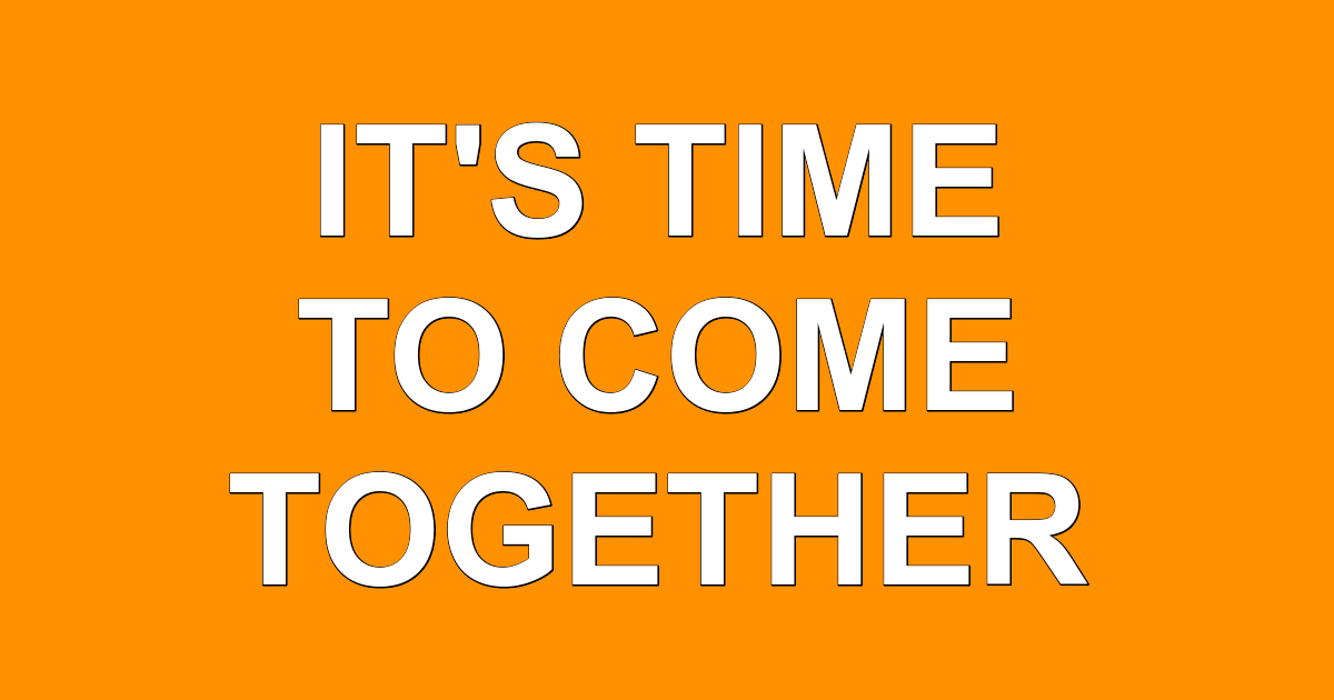 It's Time to Come Together Sterling First Church of the Nazarene